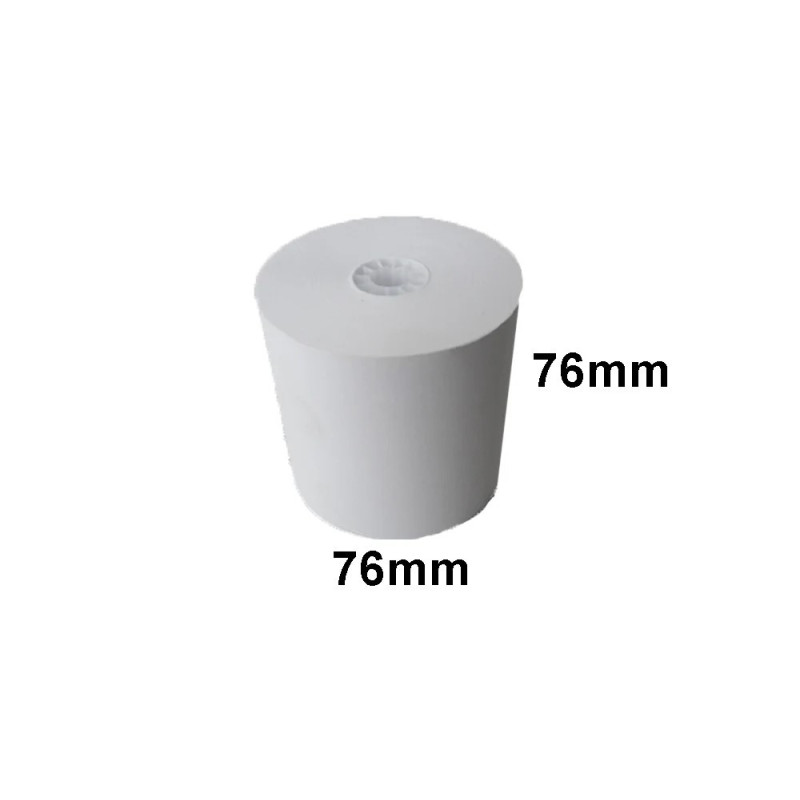 76mm x 76mm Single Ply Non-Thermal Kitchen Printer Rolls