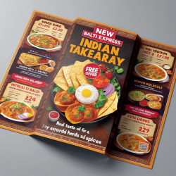 A4+ Takeaway Menu