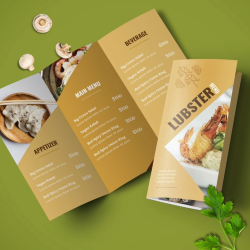 A4 Takeaway Menu