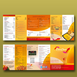 A3 Long Takeaway Menu Printing – Custom Folded Menus for Restaurants & Takeaways