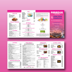 A4+ Menu Printing Solutions / Elevate Your Business