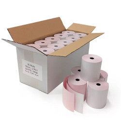 76mm x 76mm Non-Thermal Kitchen Printer Rolls – Box of 20 | Roll Supplier UK